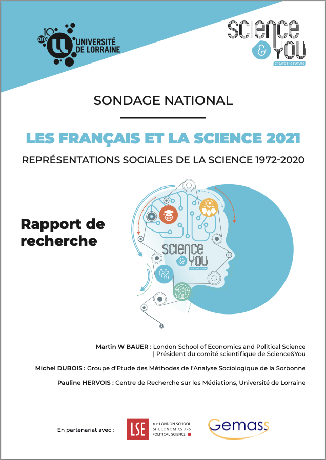 (avec Martin Bauer et Pauline Hervois), <i>Les Français et la science 2021 : représentations sociales de la science 1972-2020</i>
