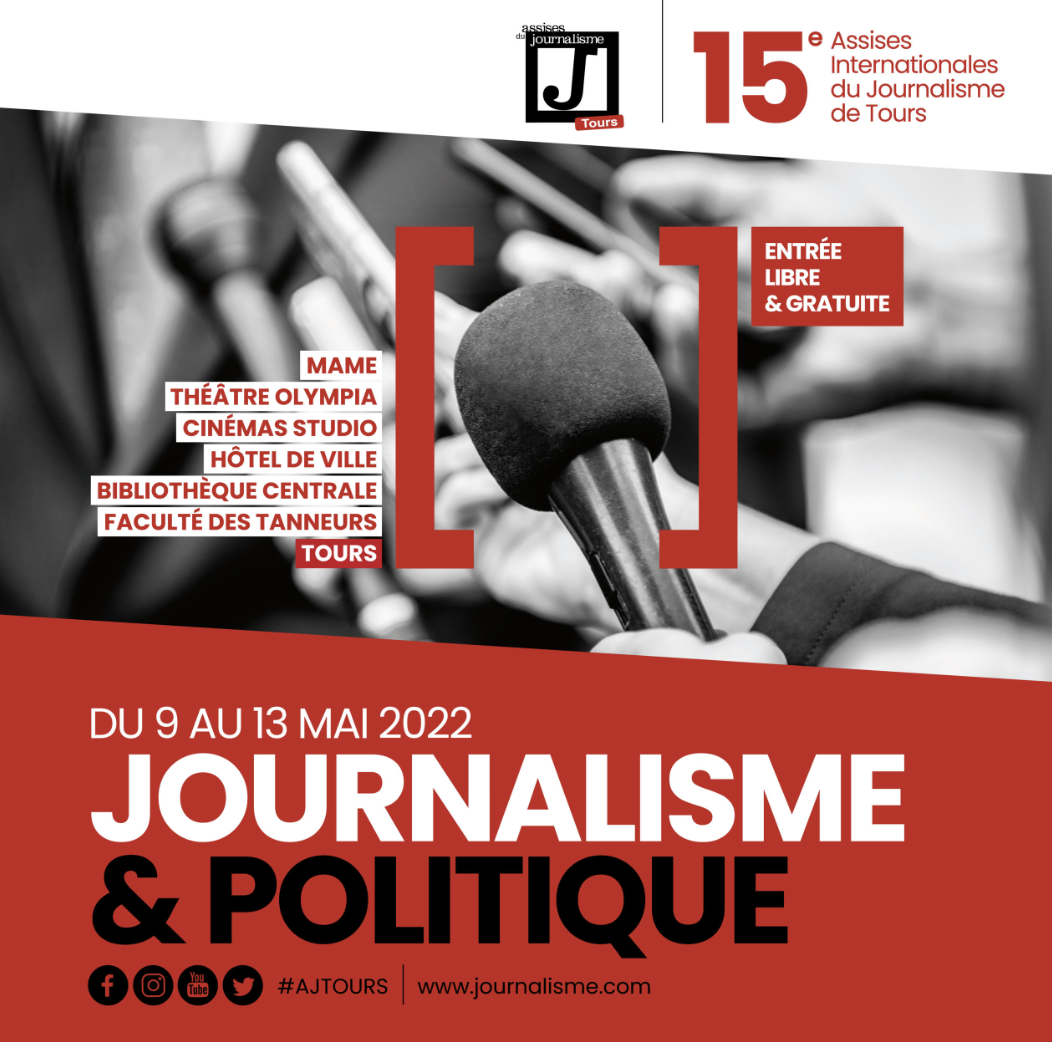 11 mai 2022 à Tours, Michel Dubois invité des Assises du journalisme pour la table ronde organisée par l'AJSPI : 