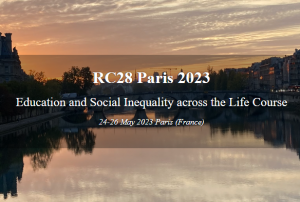 Cyril JAYET, Gianluca MANZO and Louis-André VALLET, members of the RC28 scientific committee for the Paris 2023 Education and Social Inequality across the Life Course, to be held on 24-26 May 2023