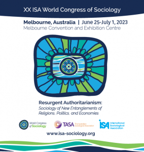 28 June 2023, "What makes sociology credible?", a session organized by Gianluca MANZO at the ISA World Congress of Sociology in Melbourne, Australia