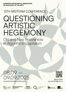 8-9 septembre 2025, Alain QUEMIN intervient au congrès de l’European Sociological Association, à l'Universitat Autònoma de Barcelona