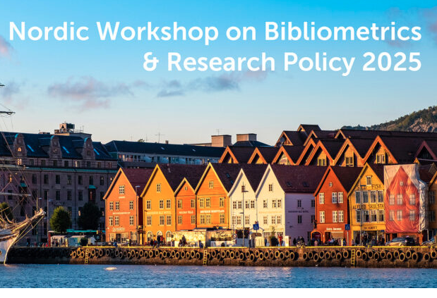 29 - 31 octobre 2025, Xiaoting CHEN, Isabelle DORSCH et Abdelghani MADDI participent au Nordic Workshop on Bibliometrics and Research Policy (NWB 2025) à Bergen pour deux présentations dont l'une remporte le Best Poster Award