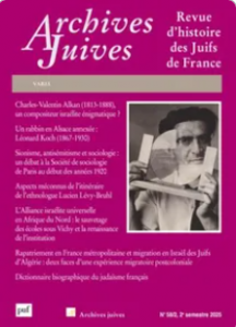 « Sionisme, antisémitisme et sociologie : un débat à la Société de sociologie de Paris au début des années 1920 »
