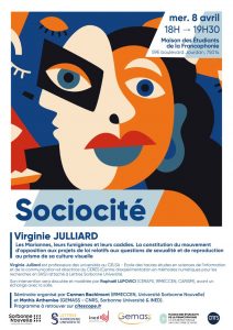 8 avril 2026, s&eacute;ance du s&eacute;minaire SocioCit&eacute; : Jeunesses et Soci&eacute;t&eacute;, organis&eacute; par Mathis ARTHEMISE et Carmen BACHIMONT