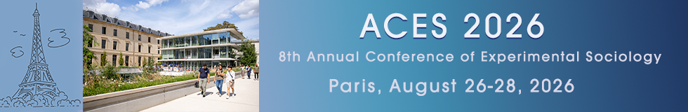28 ao&ucirc;t 2026, cl&ocirc;ture de l'Annual Conference of Experimental Sociology, Sciences Po Paris, par Gianluca MANZO : "Causal Inference with Artificial Agents: What are we talking about?"
